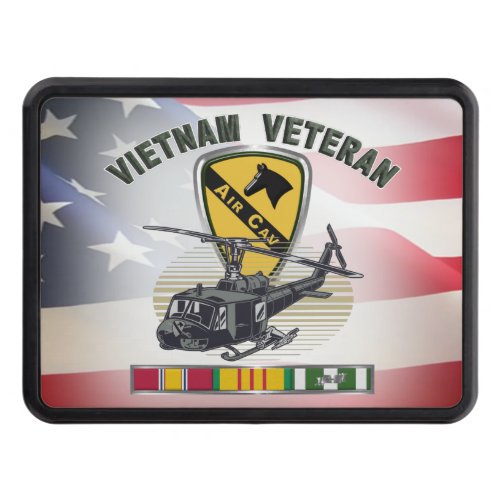 1st Cavalry Division Air Cav Vietnam Veteran  Hitch Cover