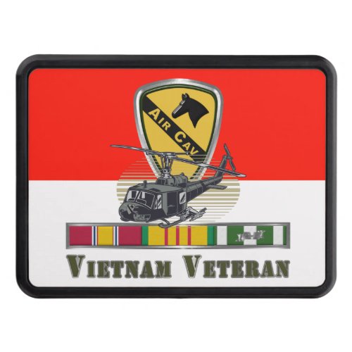 1st Cavalry Division Air Cav Vietnam Veteran Hitch Cover