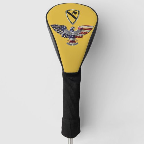 1st Cavalry Division Americas First Team Golf Head Cover