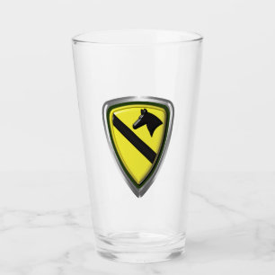 1st Cavalry Division America’s Silver Patch Glass