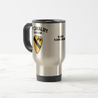1st Cavalry Division Badge Travel Mug