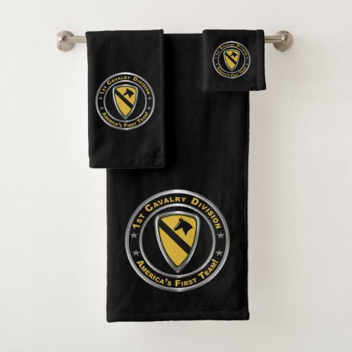 1st Cavalry Division  Bath Towel Set