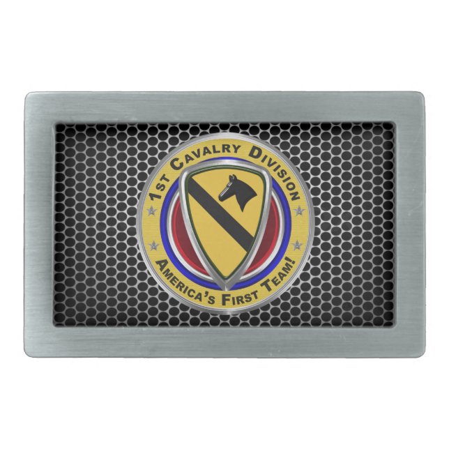1st Cavalry Division   Belt Buckle (Front)