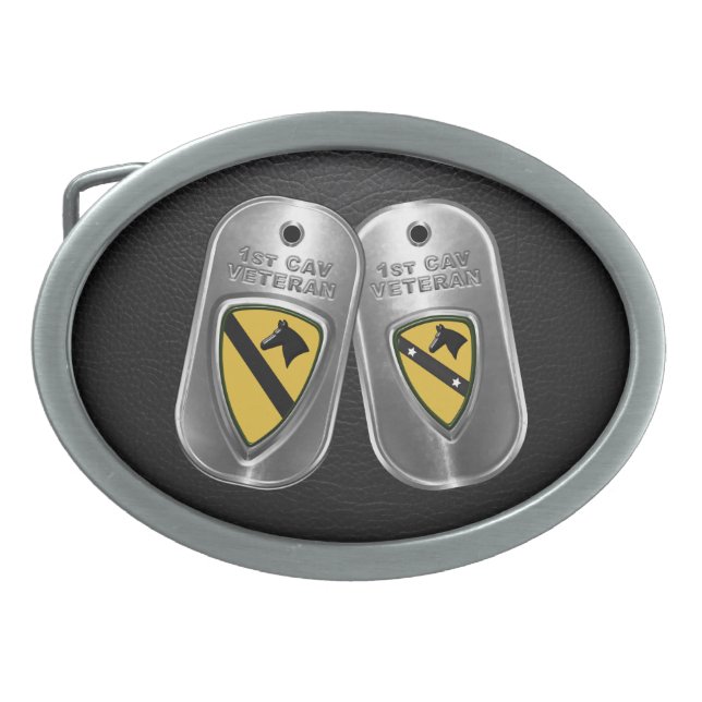 1st Cavalry Division    Belt Buckle (Front)