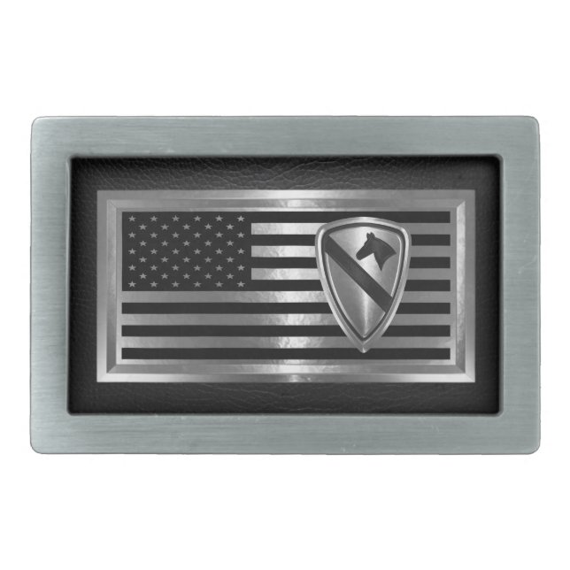 1st Cavalry Division  Belt Buckle (Front)