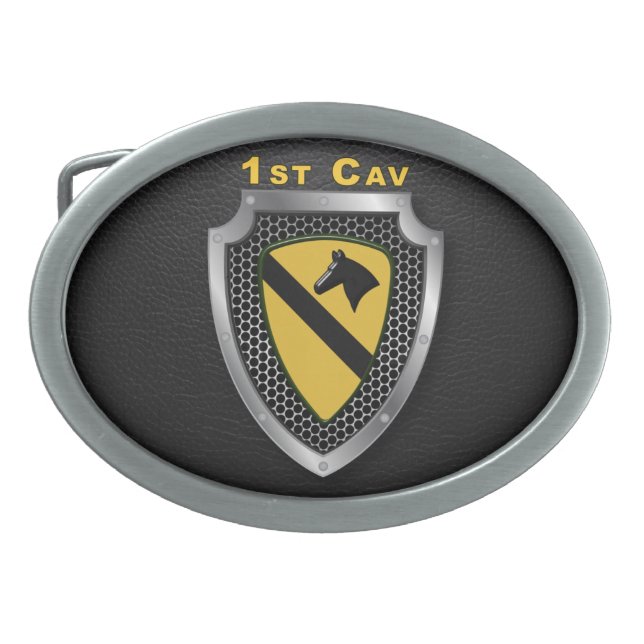 1st Cavalry Division   Belt Buckle (Front)