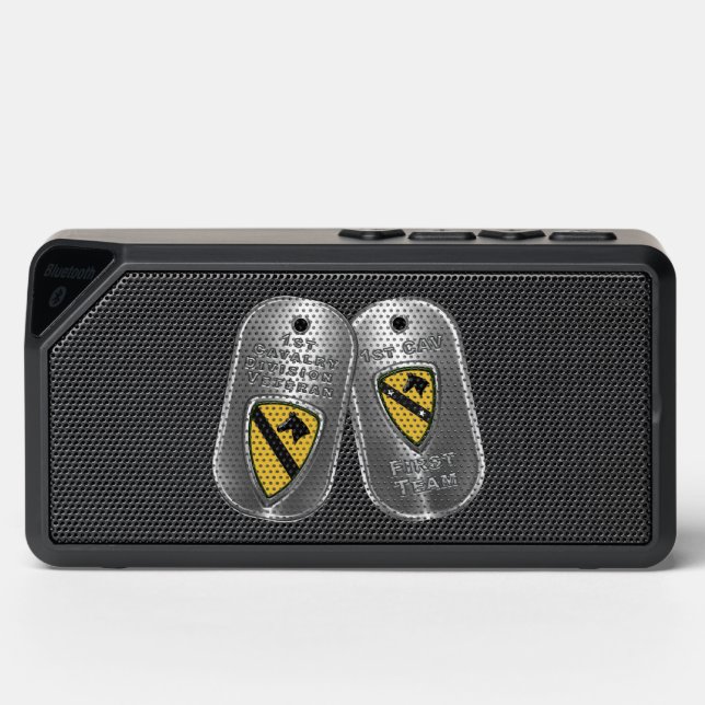 1st Cavalry Division  Bluetooth Speaker (Front)