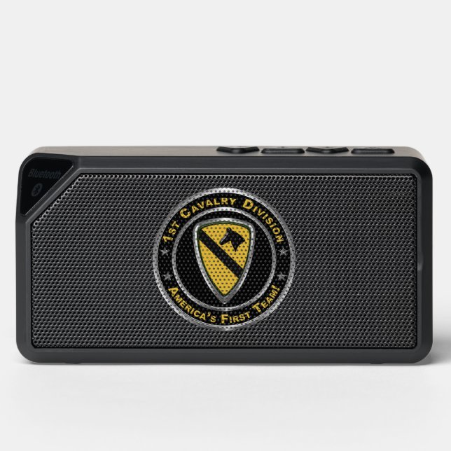 1st Cavalry Division  Bluetooth Speaker (Front)