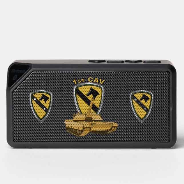 1st Cavalry Division  Bluetooth Speaker (Front)