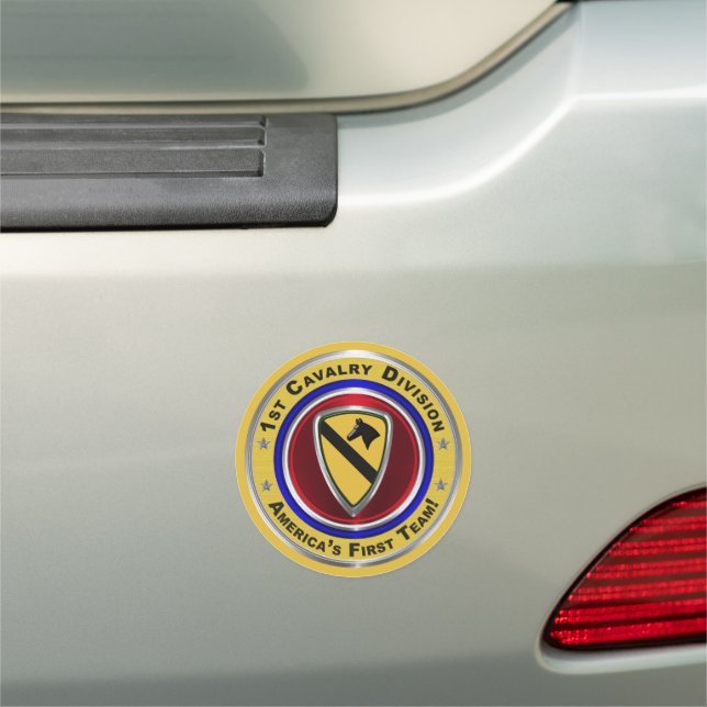 1st Cavalry Division Car Magnet (In Situ)