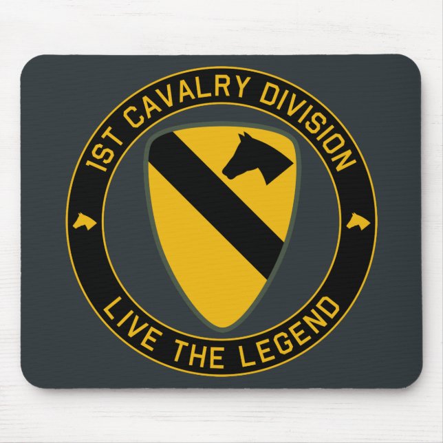 1st Cavalry Division Class A Mousepad (Front)