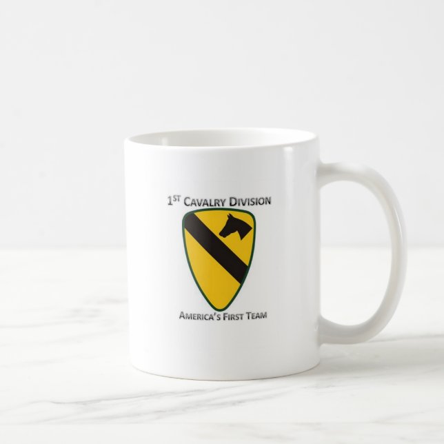 1st Cavalry Division Coffee Mug (Right)