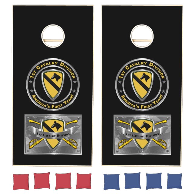1ST Cavalry Division  Cornhole Set (Set)