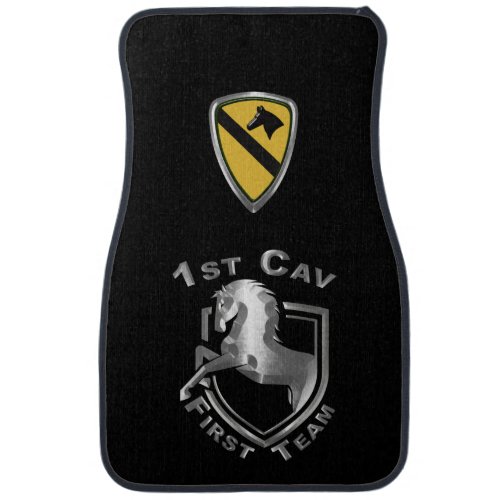 1st Cavalry Division Customized CAV Design Car Floor Mat