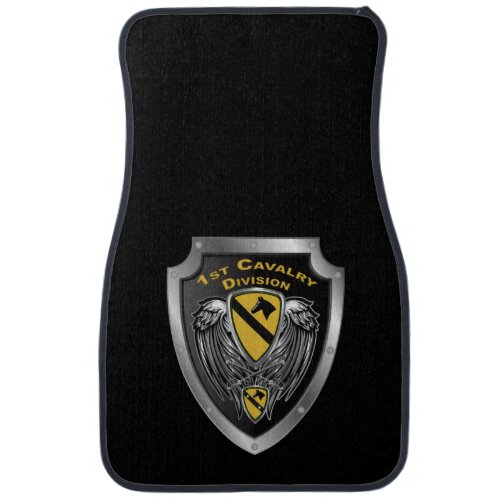 1st Cavalry Division Customized Cav Shield Car Floor Mat