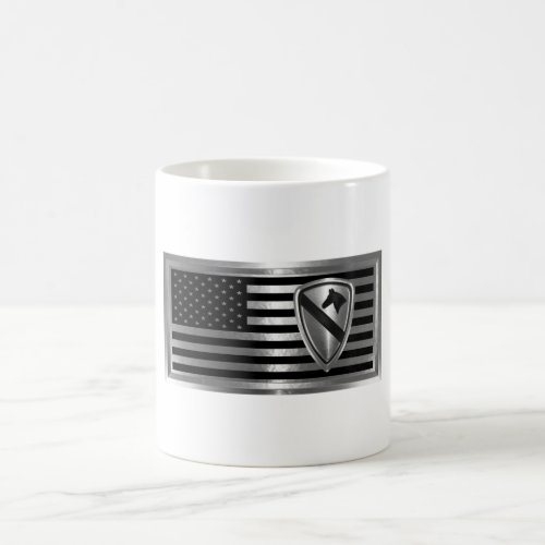 1st Cavalry Division Customized Flag Coffee Mug