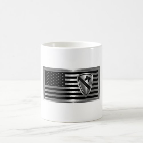 1st Cavalry Division Customized Flag Magic Mug