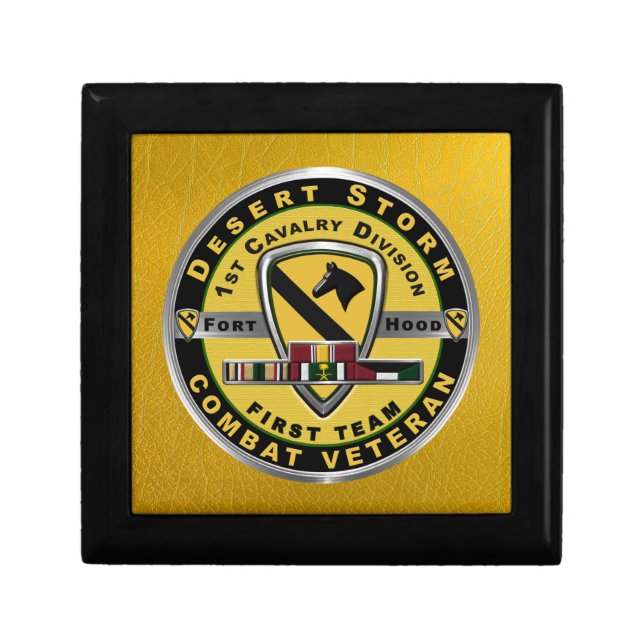 1st Cavalry Division Desert Storm  Gift Box (Front)