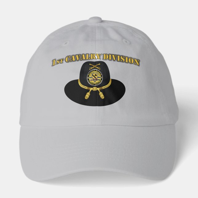 1st Cavalry Division Desert Storm Veteran Hat (Front)