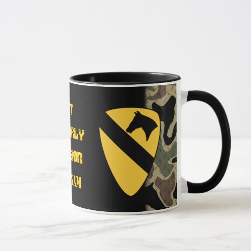 1st Cavalry Division Diamond Plate Coffee Mug