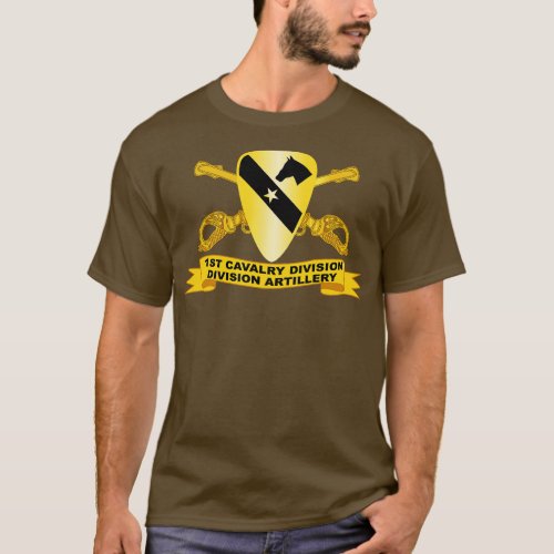 1st Cavalry Division Division Artillery w Cav Br R T_Shirt