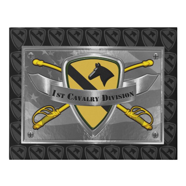 1st Cavalry Division  Faux Canvas Print (Front)