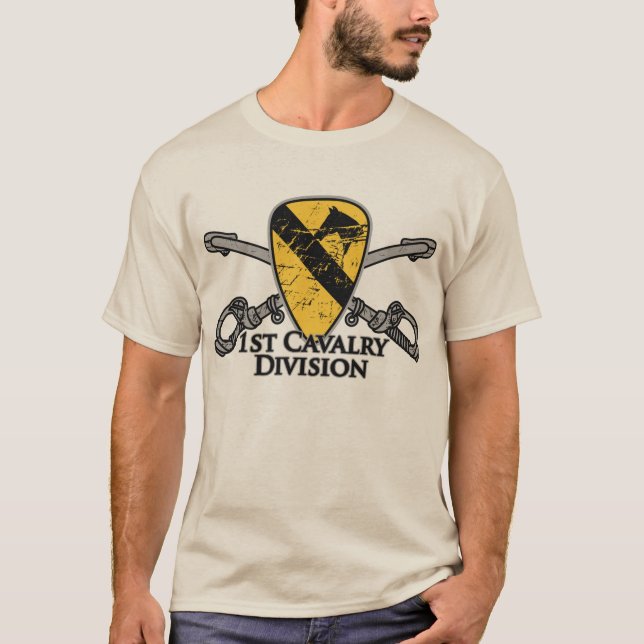 1st Cavalry Division First Cav T-Shirt (Front)