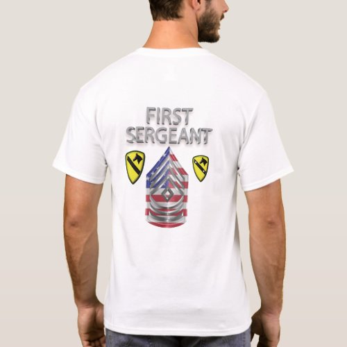 1st Cavalry Division First Sergeant T_Shirt