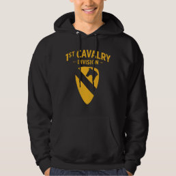 1st Cavalry Division - First Team Badge Hoodie