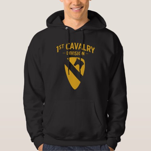 1st Cavalry Division _ First Team Badge Hoodie