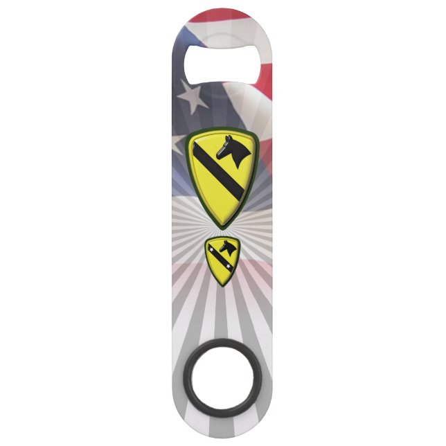 1st Cavalry Division “First Team” Bar Key (Front)