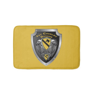 1st Cavalry Division “First Team” Bath Mat