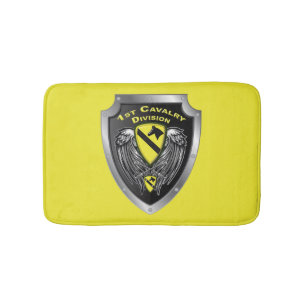 1st Cavalry Division “First Team” Bath Mat