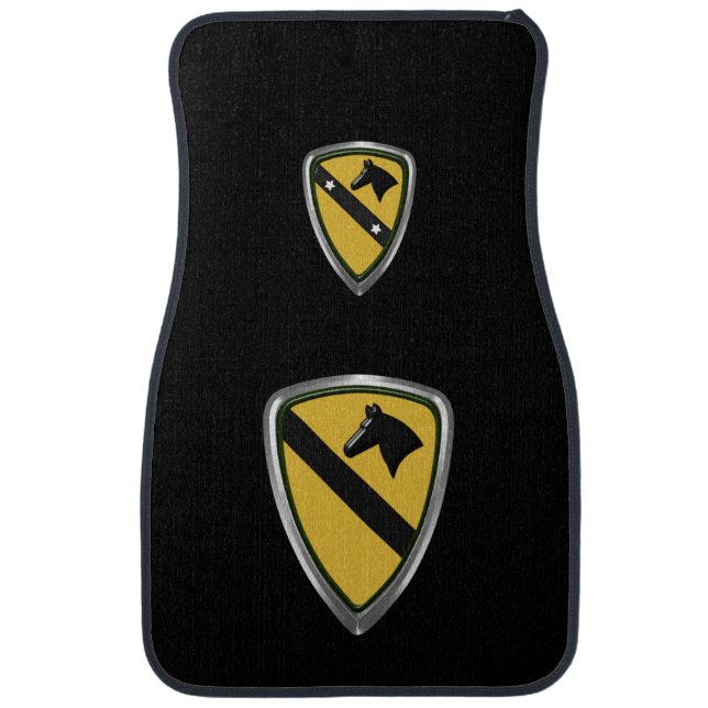 1st Cavalry Division “First Team” Car Floor Mat (Front)