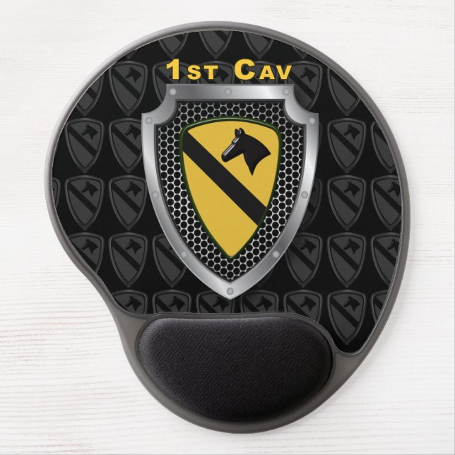 1st Cavalry Division “First Team" Gel Mouse Pad (Front)