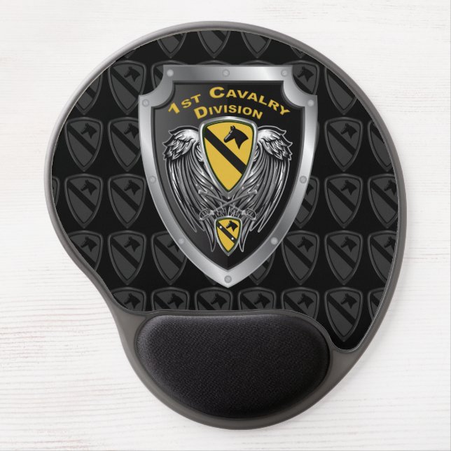 1st Cavalry Division “First Team"  Gel Mouse Pad (Front)