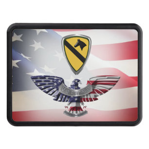 1st Cavalry Division “First Team” Hitch Cover