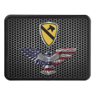 1st Cavalry Division “First Team” Hitch Cover
