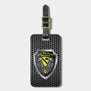 1st Cavalry Division “First Team” Luggage Tag