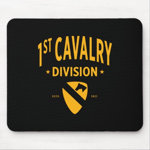 1st Cavalry Division _ First Team United States Mouse Pad