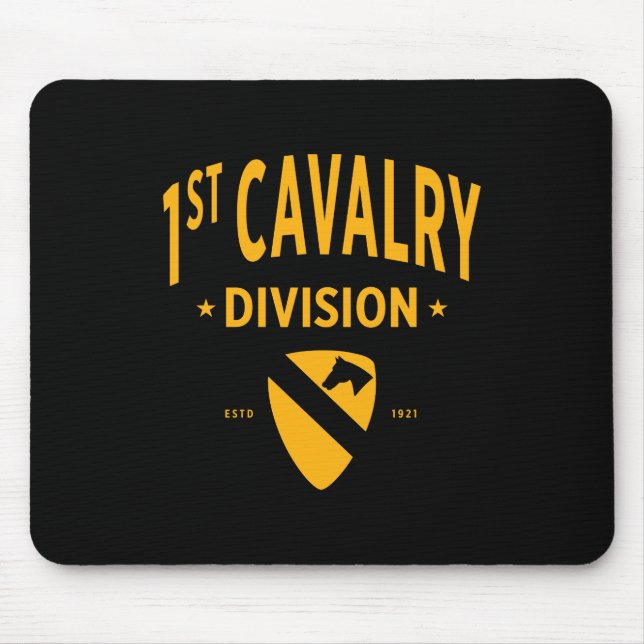 1st Cavalry Division - First Team United States Mouse Pad (Front)