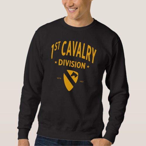 1st Cavalry Division _ First Team United States Sweatshirt