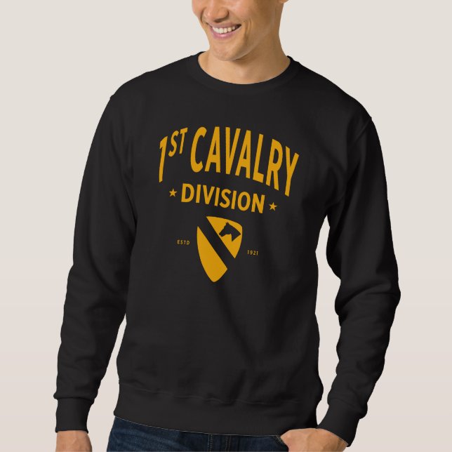 1st Cavalry Division - First Team United States Sweatshirt (Front)