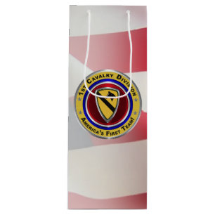 1st Cavalry Division “First Team” Wine Gift Bag