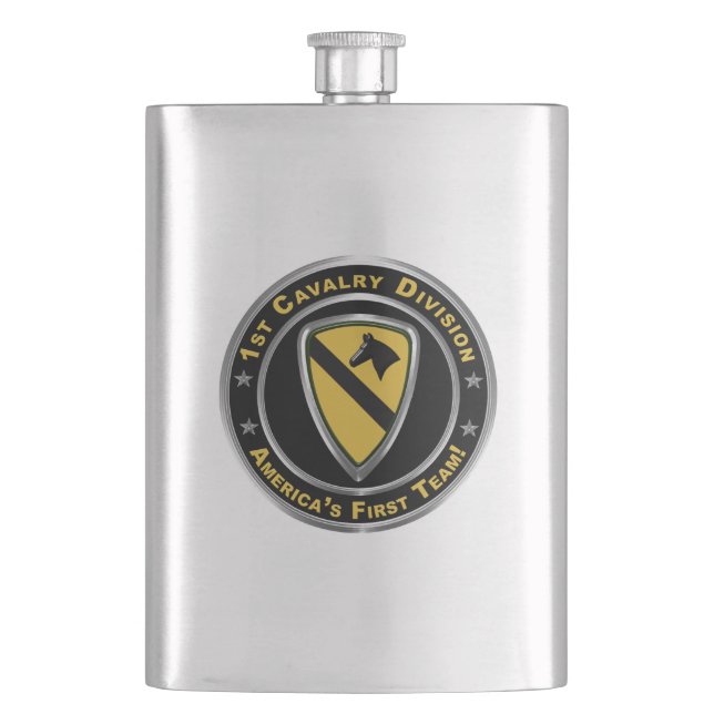 1st Cavalry Division  Flask (Front)