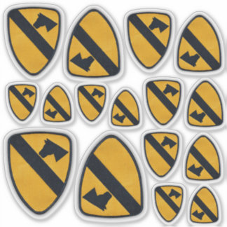 1st Cavalry Division Fort Hood Air Cav Contour Sticker