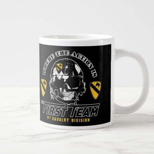 1st Cavalry Division Giant Coffee Mug