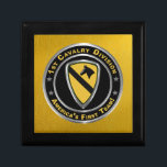 1st Cavalry Division  Gift Box<br><div class="desc">Display your pride in our Army's famed 1st Cavalry Division – America’s First Team! Very unique designed gift for anyone looking for that one of a kind special gift for promotion, retirement, PCS, ETS, Father’s Day, Mother’s Day, Birthday, Christmas, Veteran’s Day or any other special occasion. This uniquely designed Custom...</div>