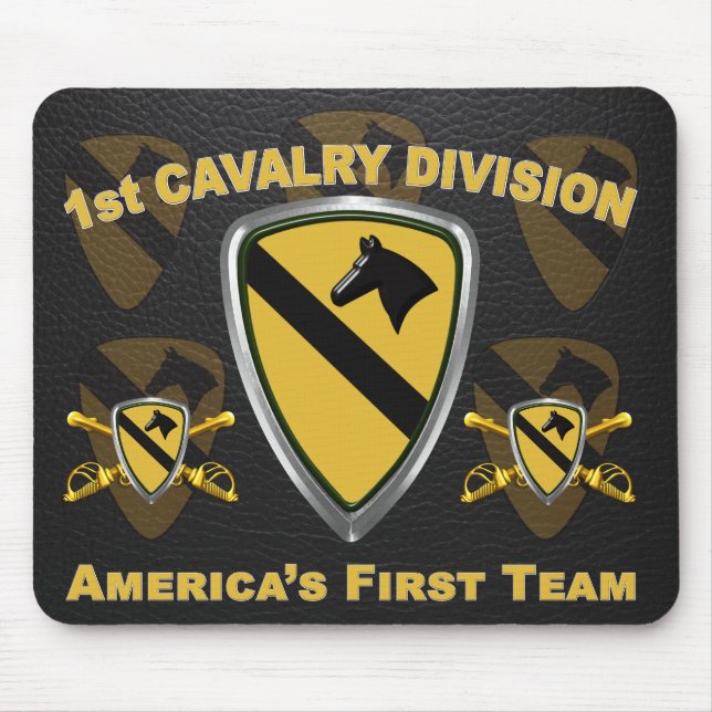 1st Cavalry Division Gift Mouse Pad (Front)