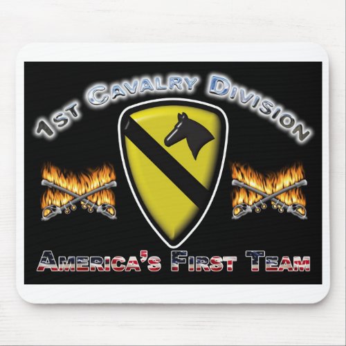 1st Cavalry Division Gift Mouse Pad